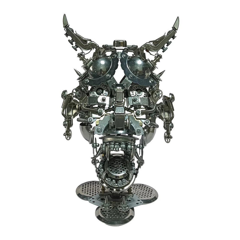 Diyion™ | DIY 3D Mechanical Punk Hannya Japanese Ghast Mask Metal Puzzles Assembly Model - Diyion