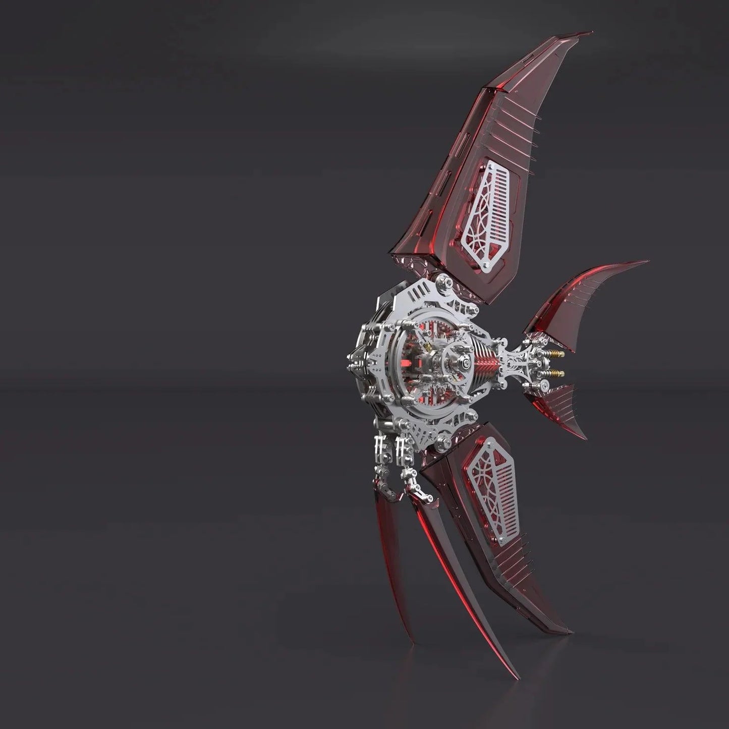 Diyion™ | Celestial Angelfish 3D Metal Model - Diyion