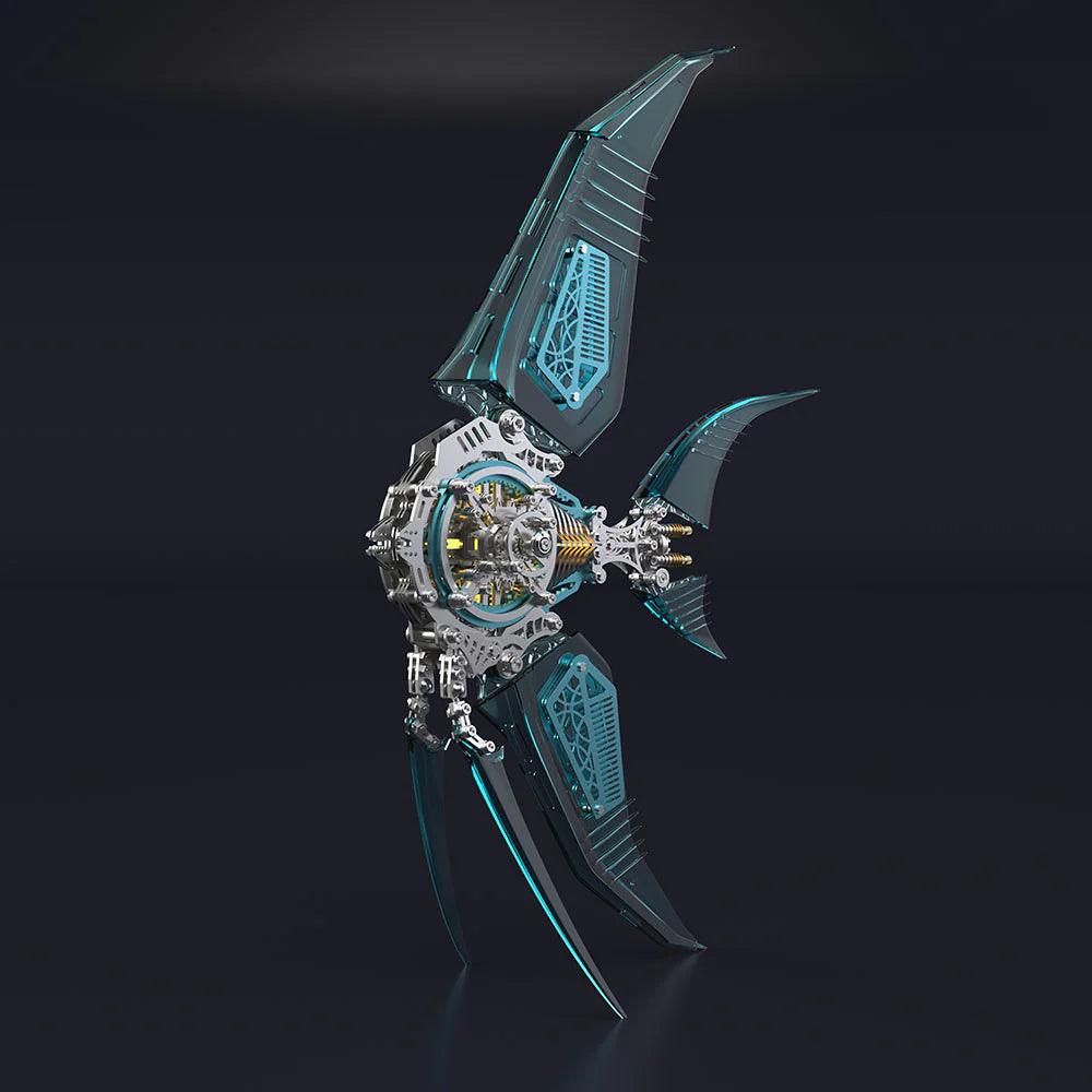 Diyion™ | Celestial Angelfish 3D Metal Model - Diyion