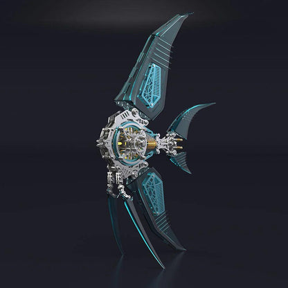 Diyion™ | Celestial Angelfish 3D Metal Model - Diyion