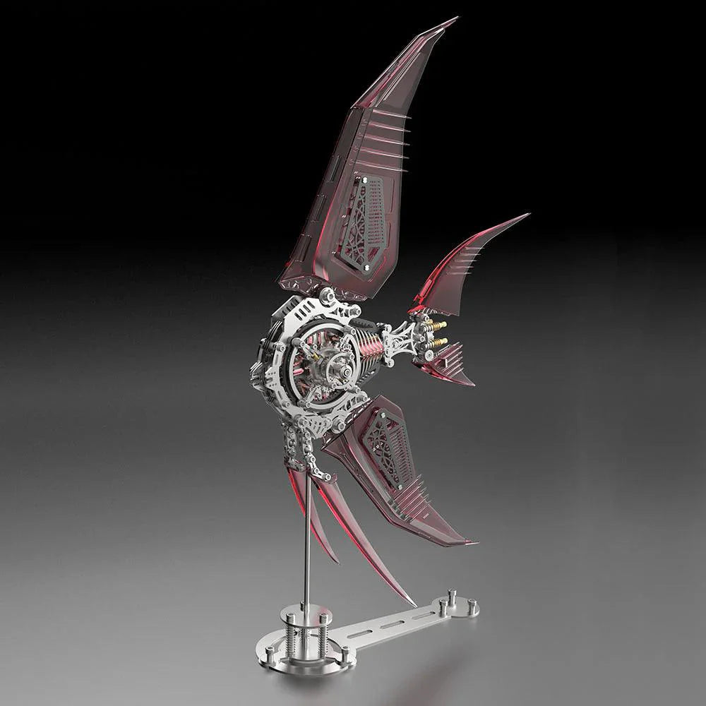 Diyion™ | Celestial Angelfish 3D Metal Model - Diyion