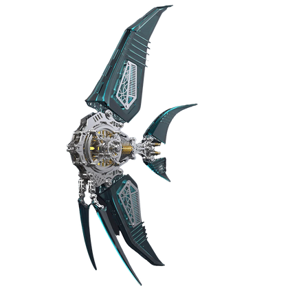Diyion™ | Celestial Angelfish 3D Metal Model - Diyion