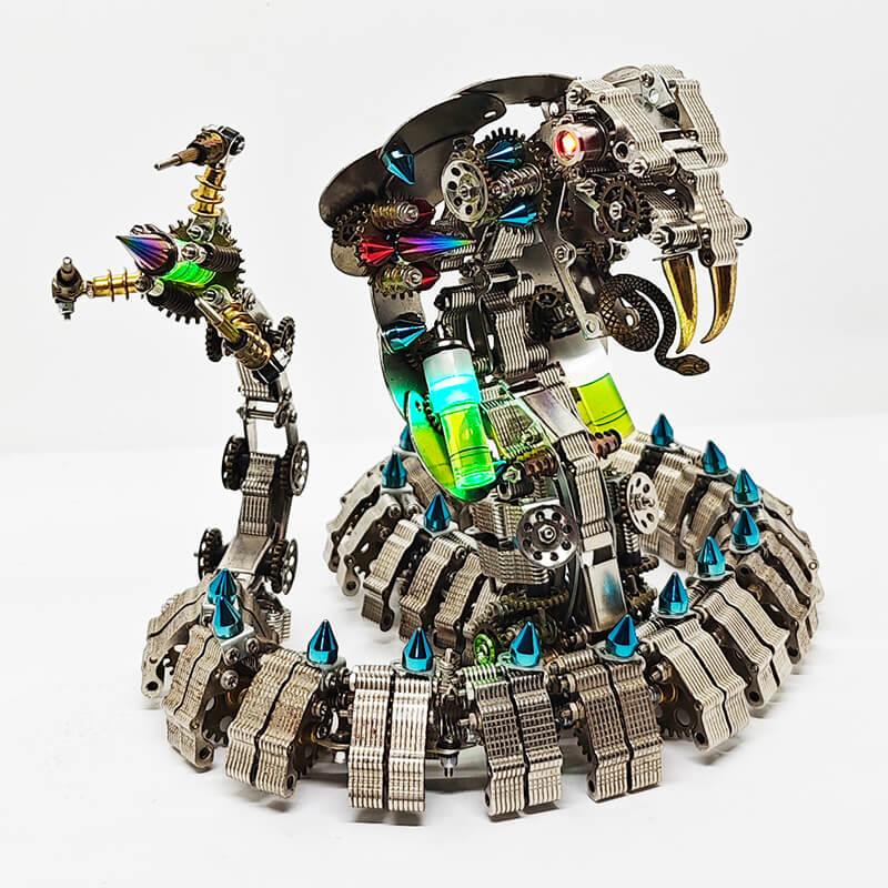 Diyion™ | Lifelike Mechanical Cobra 3D Metal DIY Model Kit - Diyion