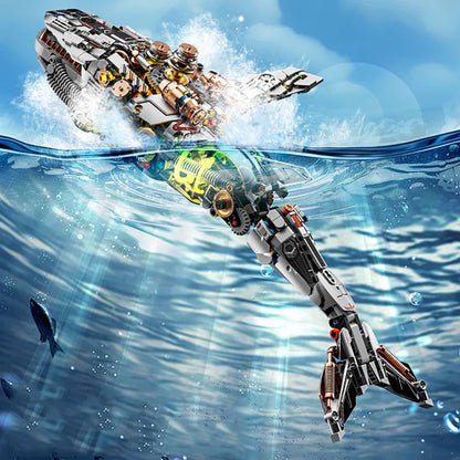 Diyion | Mechanical Whale Building Blocks Set LEGO