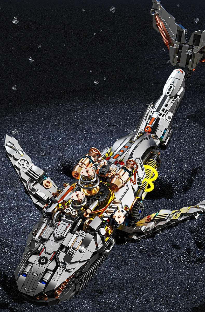 Diyion | Mechanical Whale Building Blocks Set LEGO