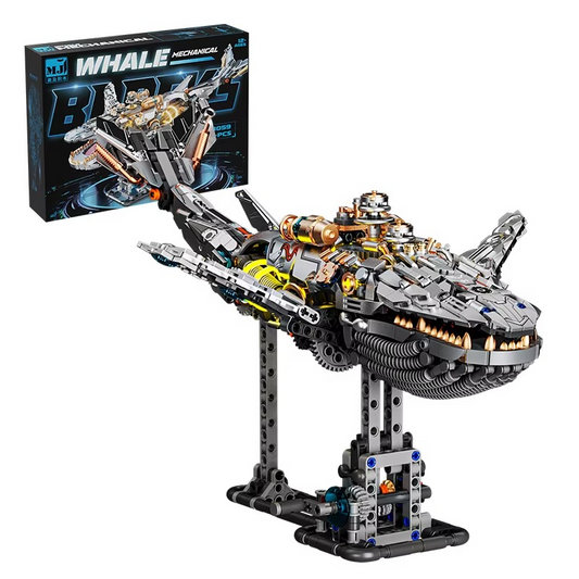 Mechanical model of a whale Diyion | Mechanical Whale Building Blocks Set LEGO