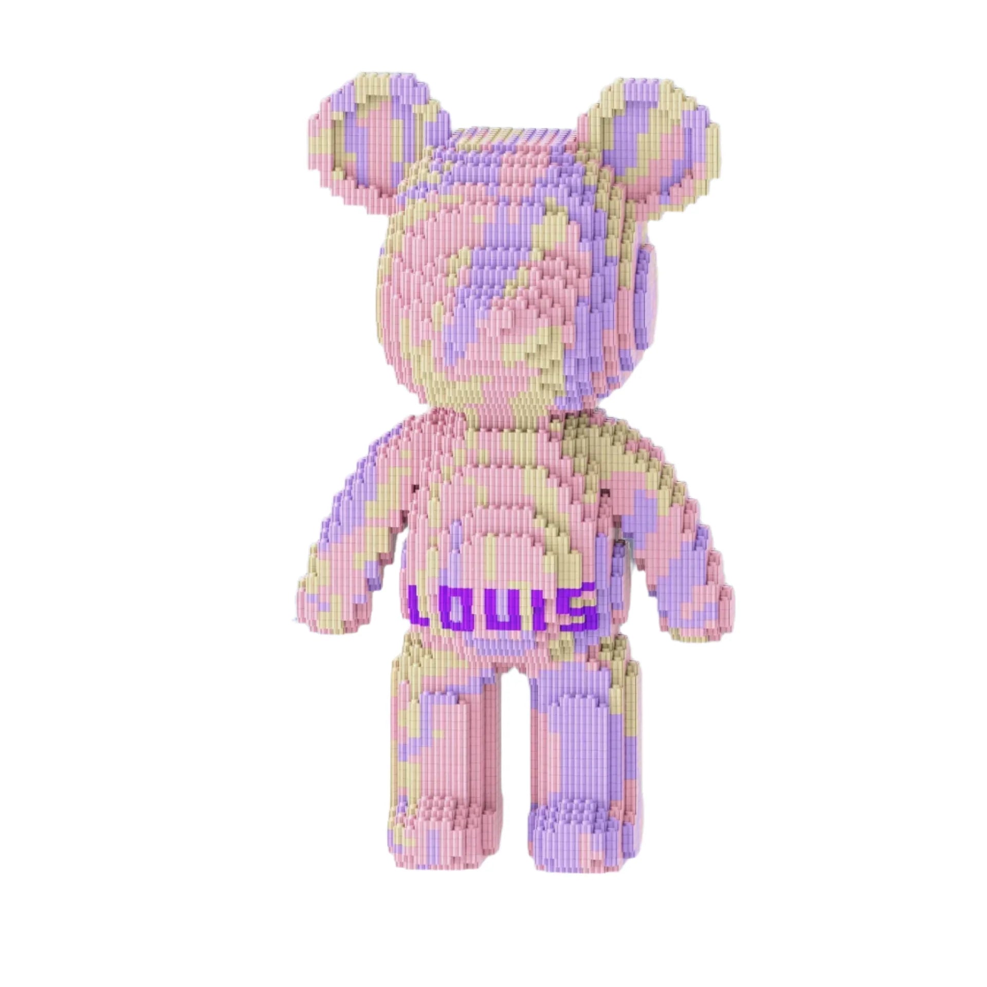 3688 piece oversized bear character DIY adult educational children's toys birthday gift model building blocks set
