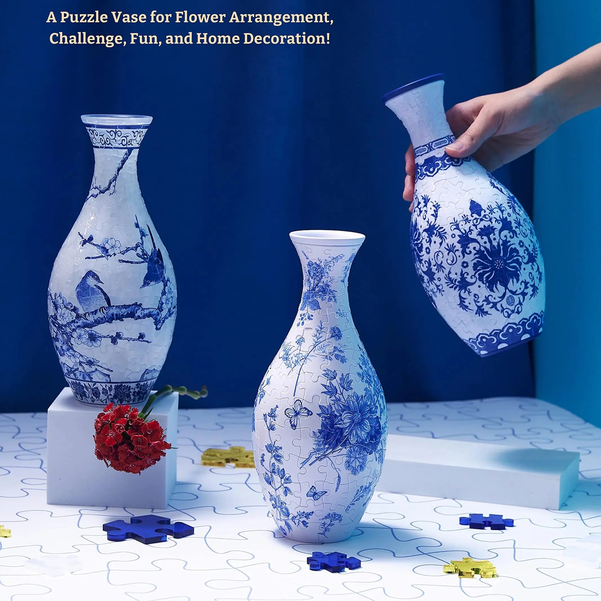 Diyion | Creative 3D Puzzle Flower Vase