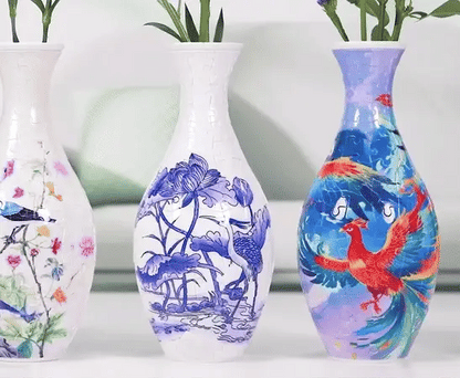 Diyion | Creative 3D Puzzle Flower Vase 