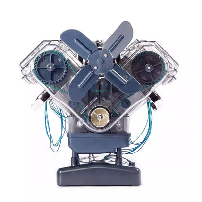 Diyion™ | DIY Mini V8 Engine Model Kit Working Miniature Motor - Diyion