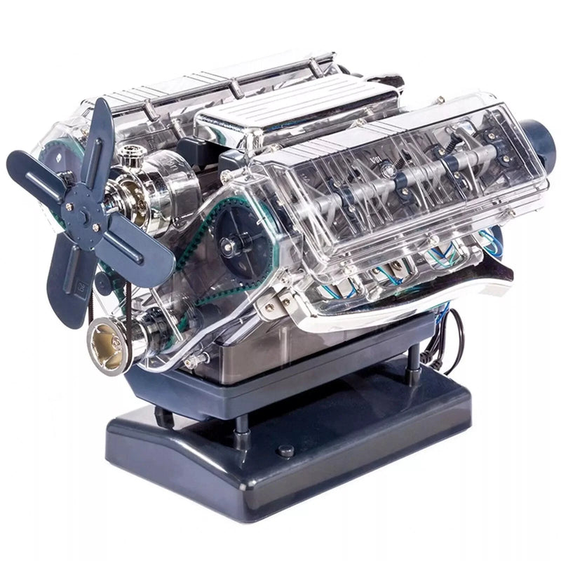 Diyion™ | DIY Mini V8 Engine Model Kit Working Miniature Motor - Diyion