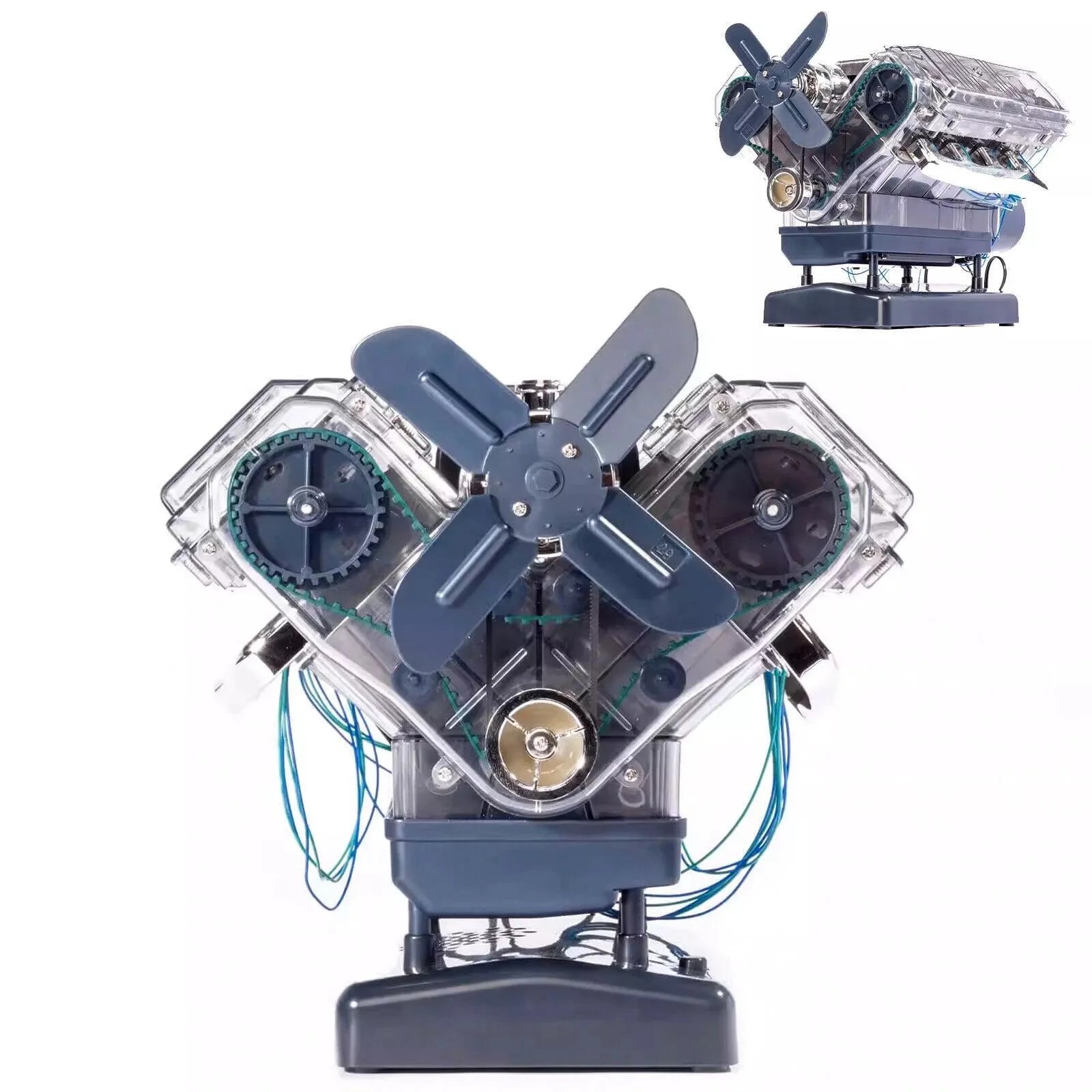 Diyion™ | DIY Mini V8 Engine Model Kit Working Miniature Motor - Diyion