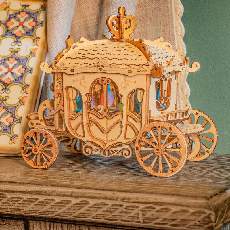 Diyion™ | Royal Carriage - Vintage 3D Wooden Model Kit - Diyion