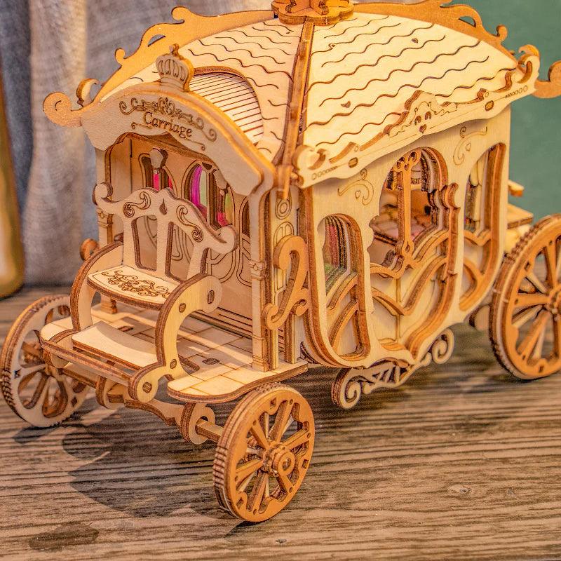 Diyion™ | Royal Carriage - Vintage 3D Wooden Model Kit - Diyion