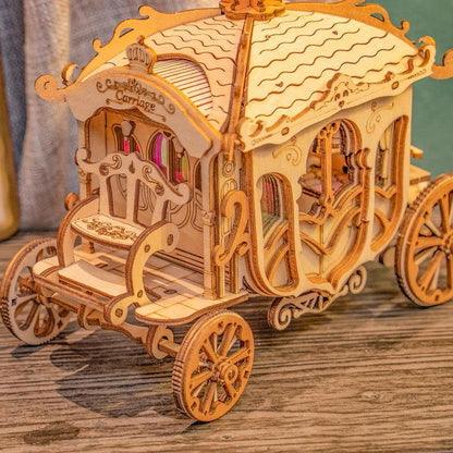 Diyion™ | Royal Carriage - Vintage 3D Wooden Model Kit - Diyion