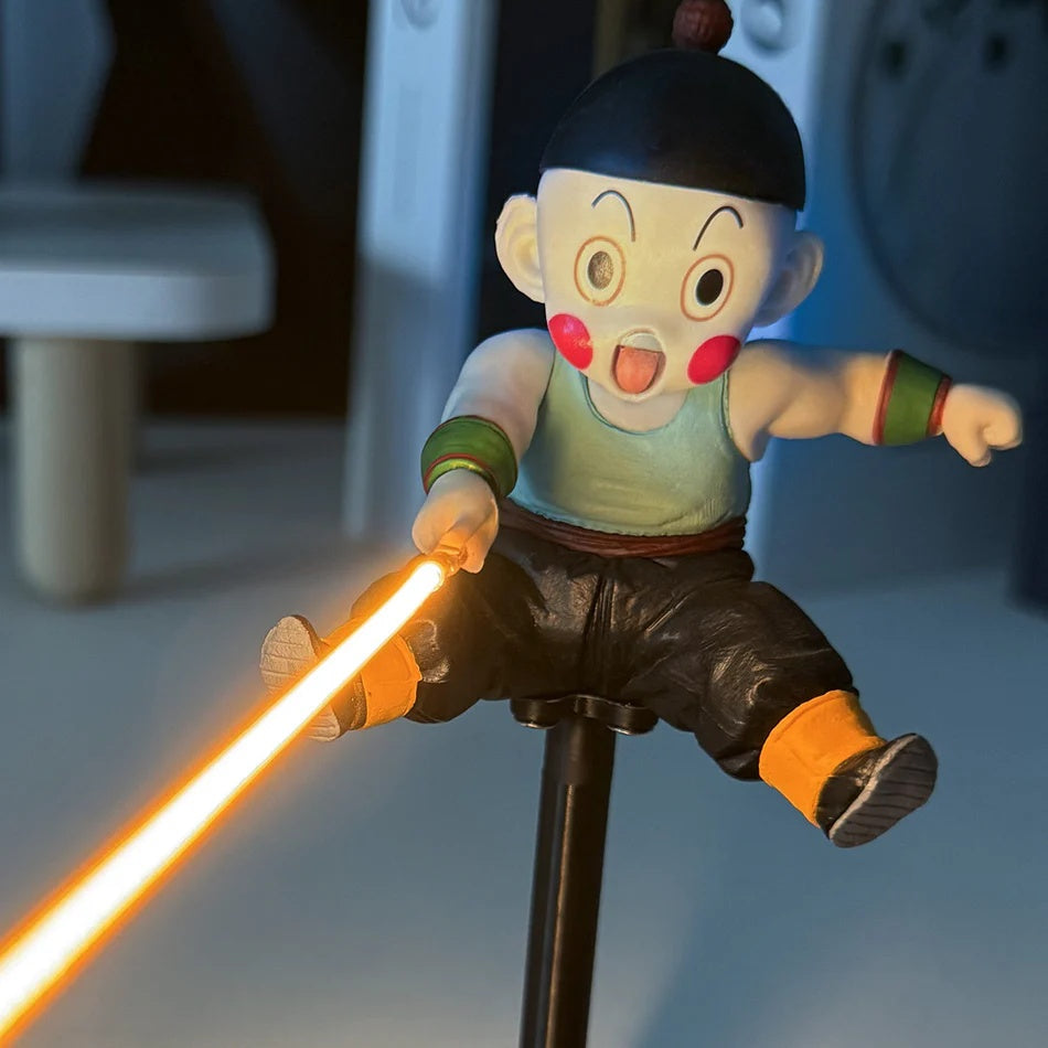 USB powered Chiaotzu night light figurine with included cable and magnetic effect