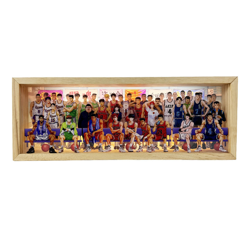 Anime Legends Acrylic Family Photo (LED Light) - Diyion