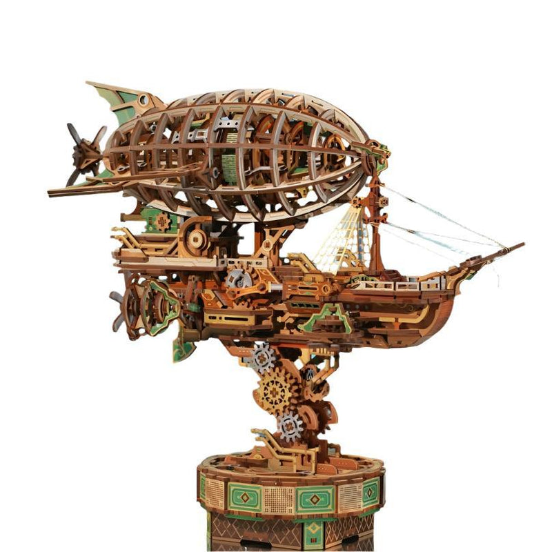 Diyion™ | Sailing In Fog - 3D Mechanical Airship Puzzle - Diyion