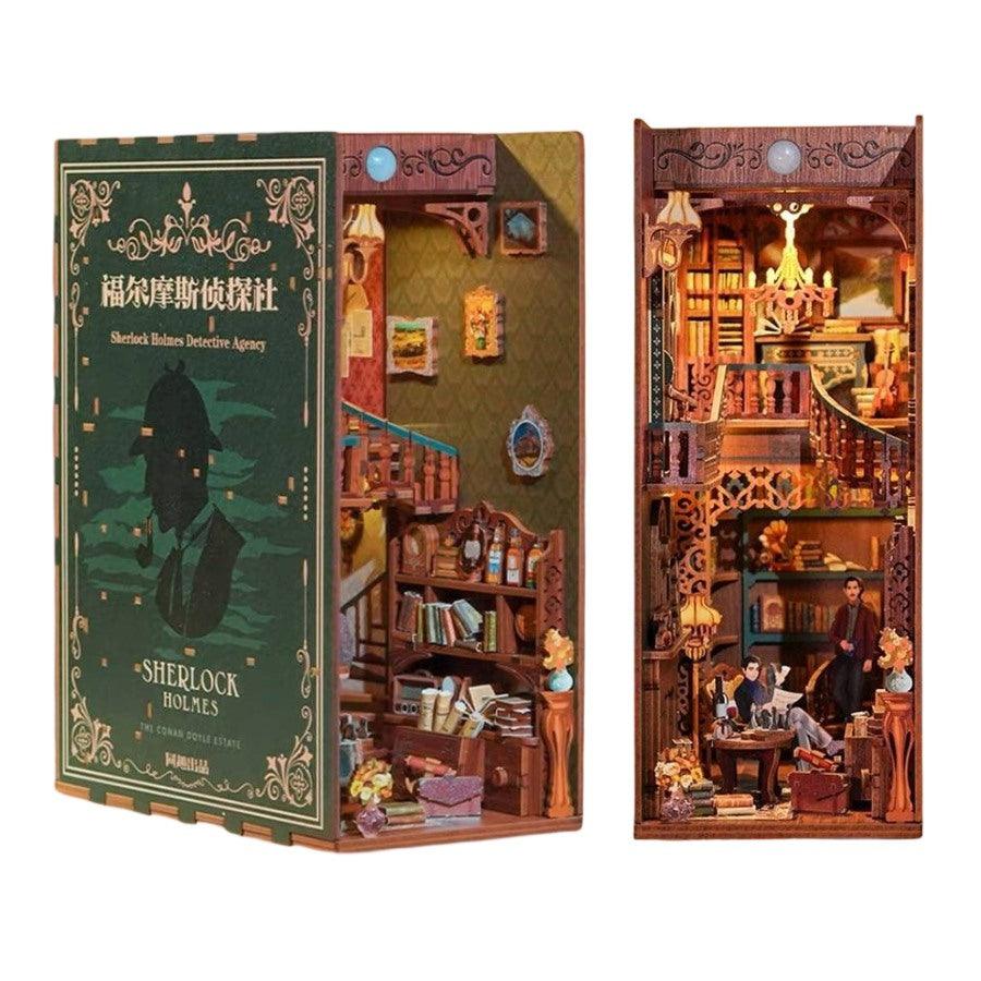 Sherlock Holmes Detective Agency DIY Book Nook Kit - DIYION