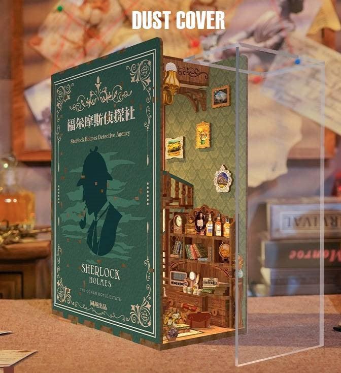 Sherlock Holmes Detective Agency DIY Book Nook Kit - DIYION