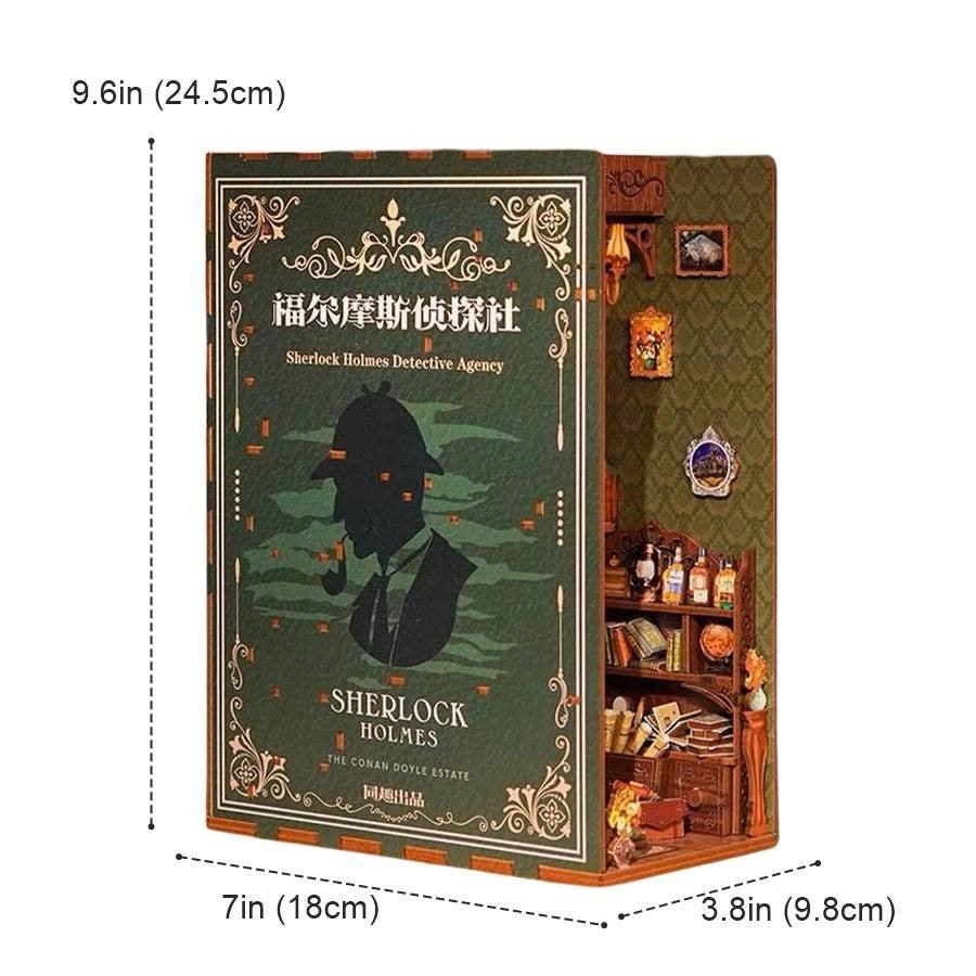 Sherlock Holmes Detective Agency DIY Book Nook Kit - DIYION