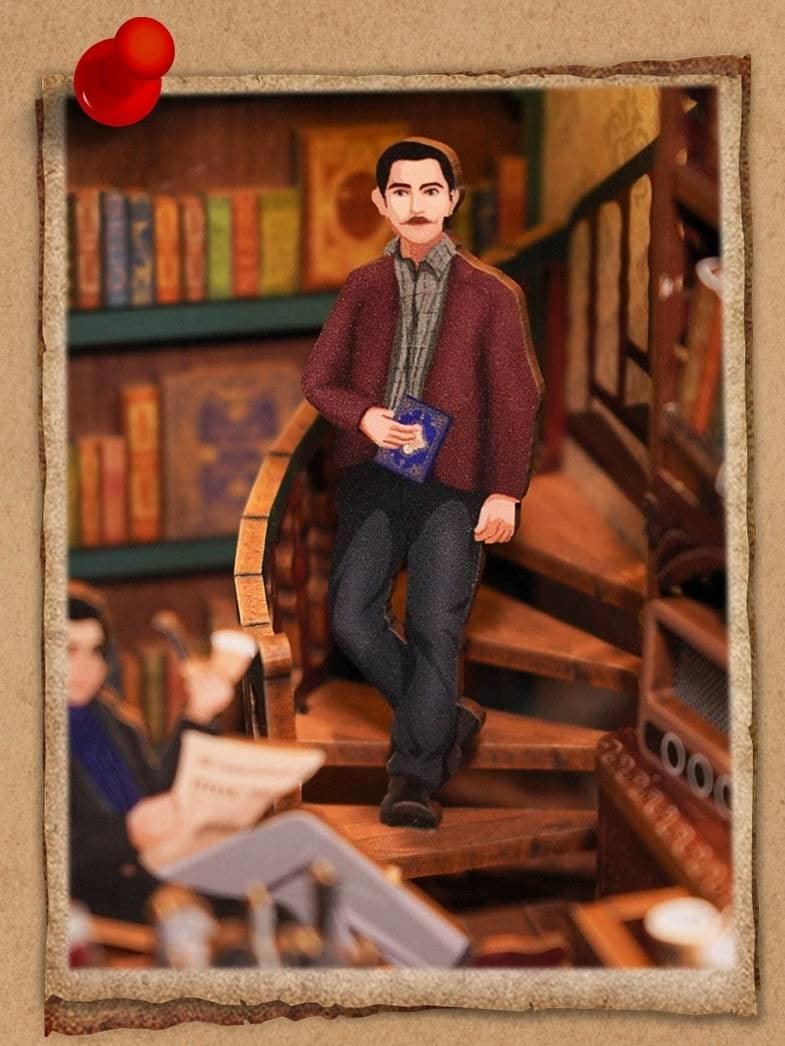 Sherlock Holmes Detective Agency DIY Book Nook Kit - DIYION