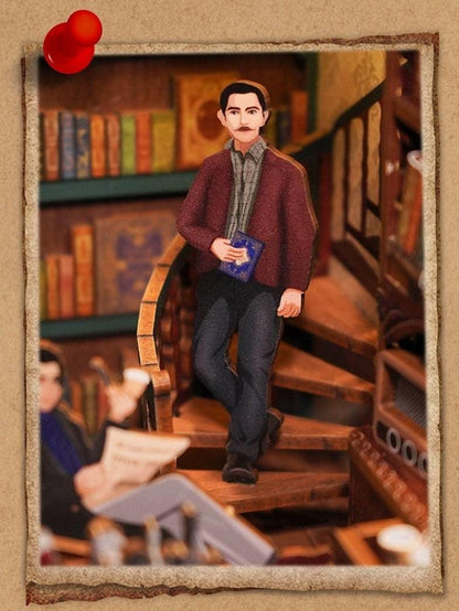 Sherlock Holmes Detective Agency DIY Book Nook Kit - DIYION