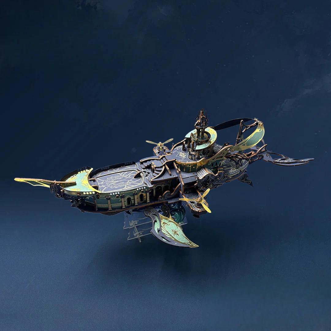 Diyion™ | Stellar Abyss Voyager 3D Wooden Puzzle - Diyion