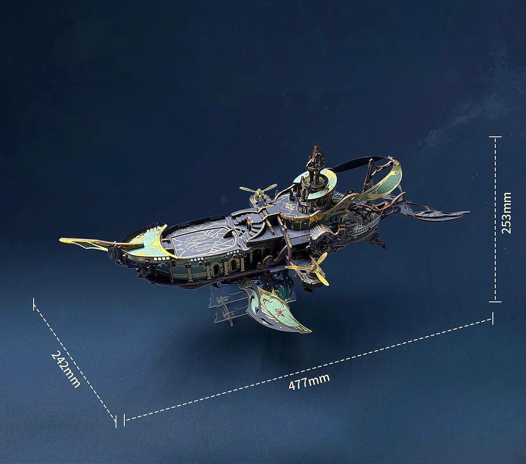 Diyion™ | Stellar Abyss Voyager 3D Wooden Puzzle - Diyion
