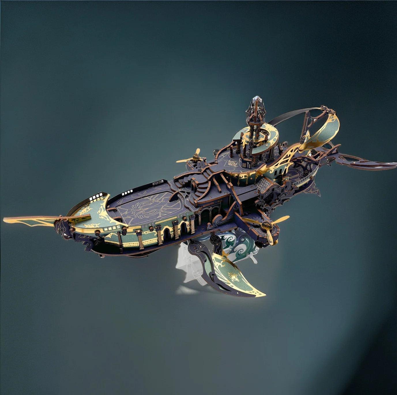 Diyion™ | Stellar Abyss Voyager 3D Wooden Puzzle - Diyion