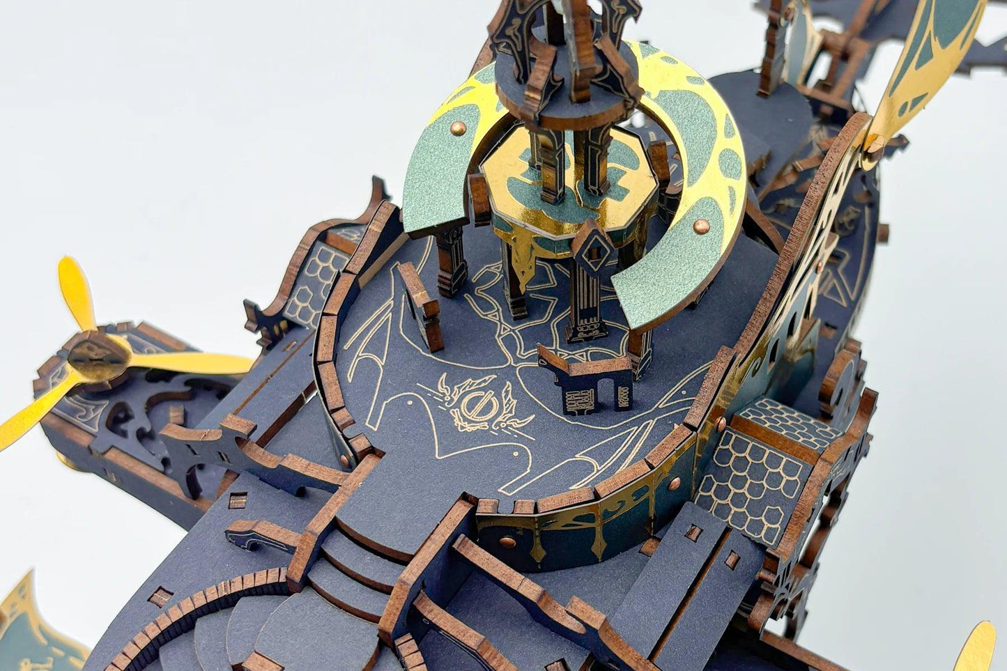 Diyion™ | Stellar Abyss Voyager 3D Wooden Puzzle - Diyion