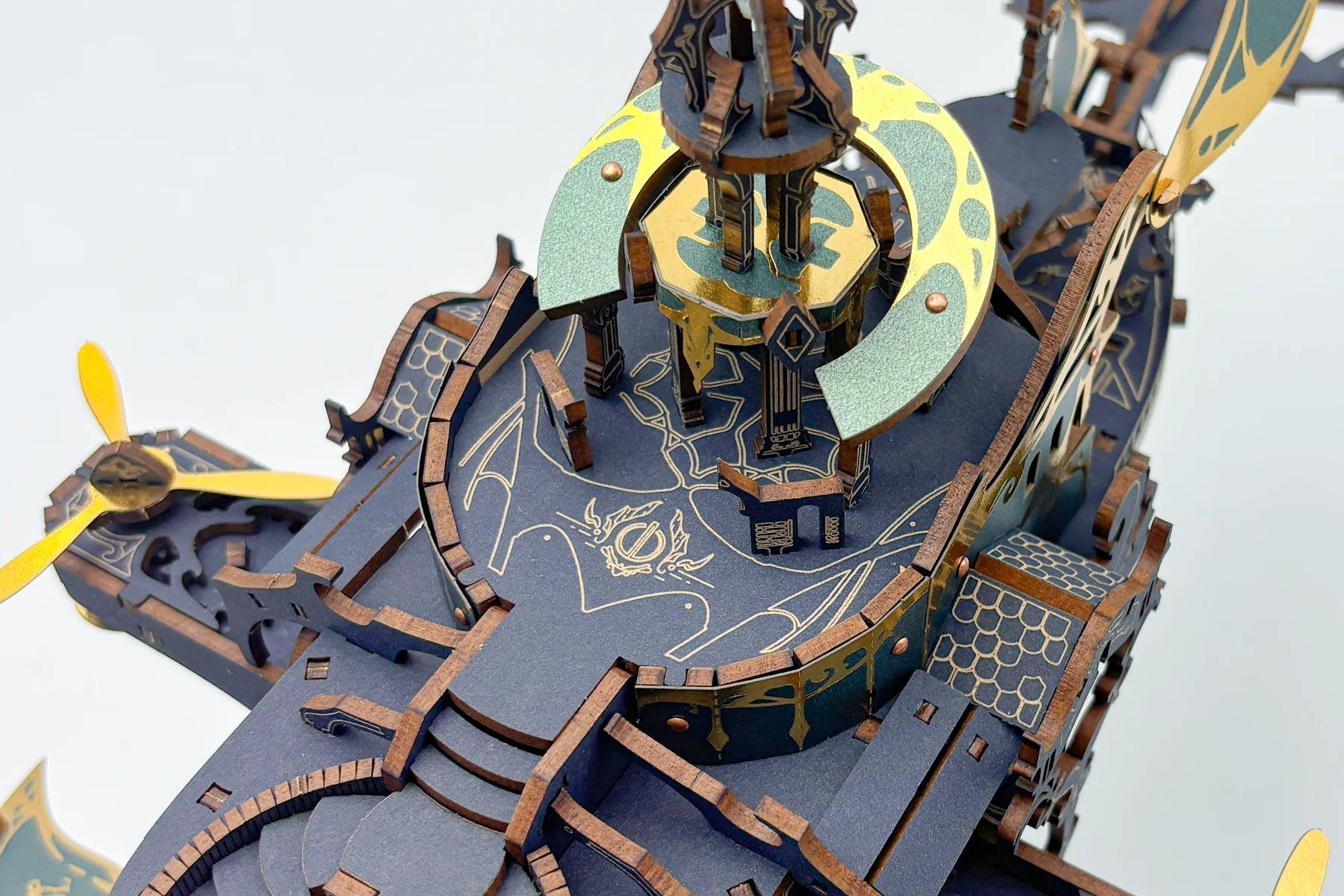 Diyion™ | Stellar Abyss Voyager 3D Wooden Puzzle - Diyion