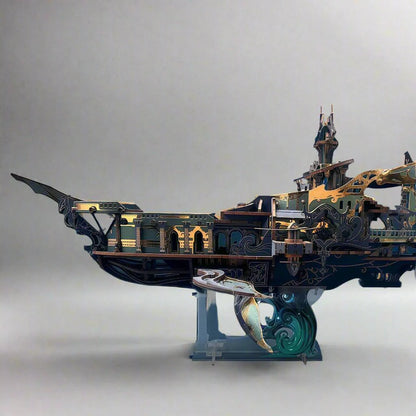 Diyion™ | Stellar Abyss Voyager 3D Wooden Puzzle - Diyion