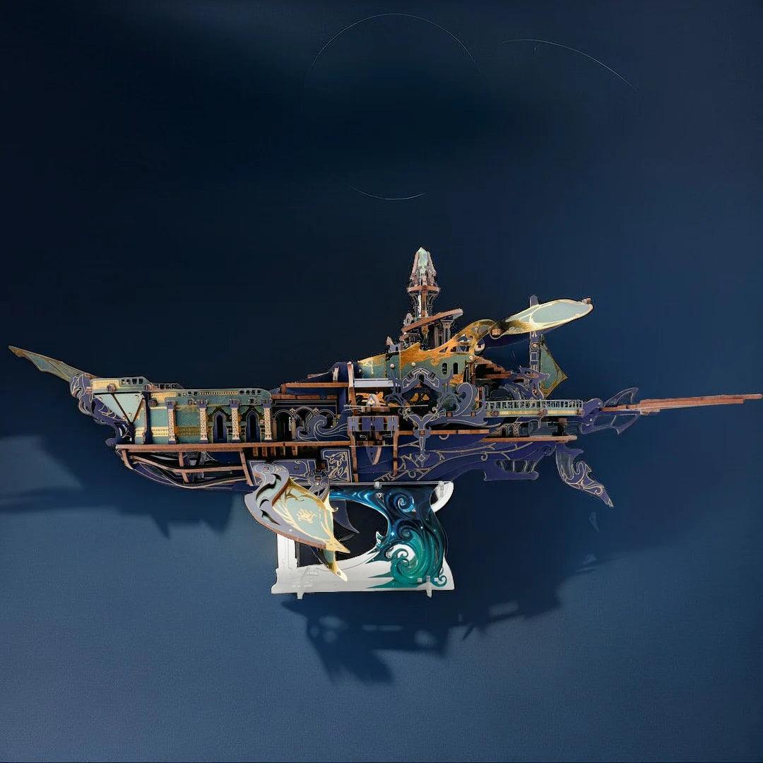 Diyion™ | Stellar Abyss Voyager 3D Wooden Puzzle - Diyion