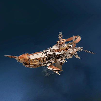 Diyion™ | Stellar Abyss Voyager 3D Wooden Puzzle - Diyion