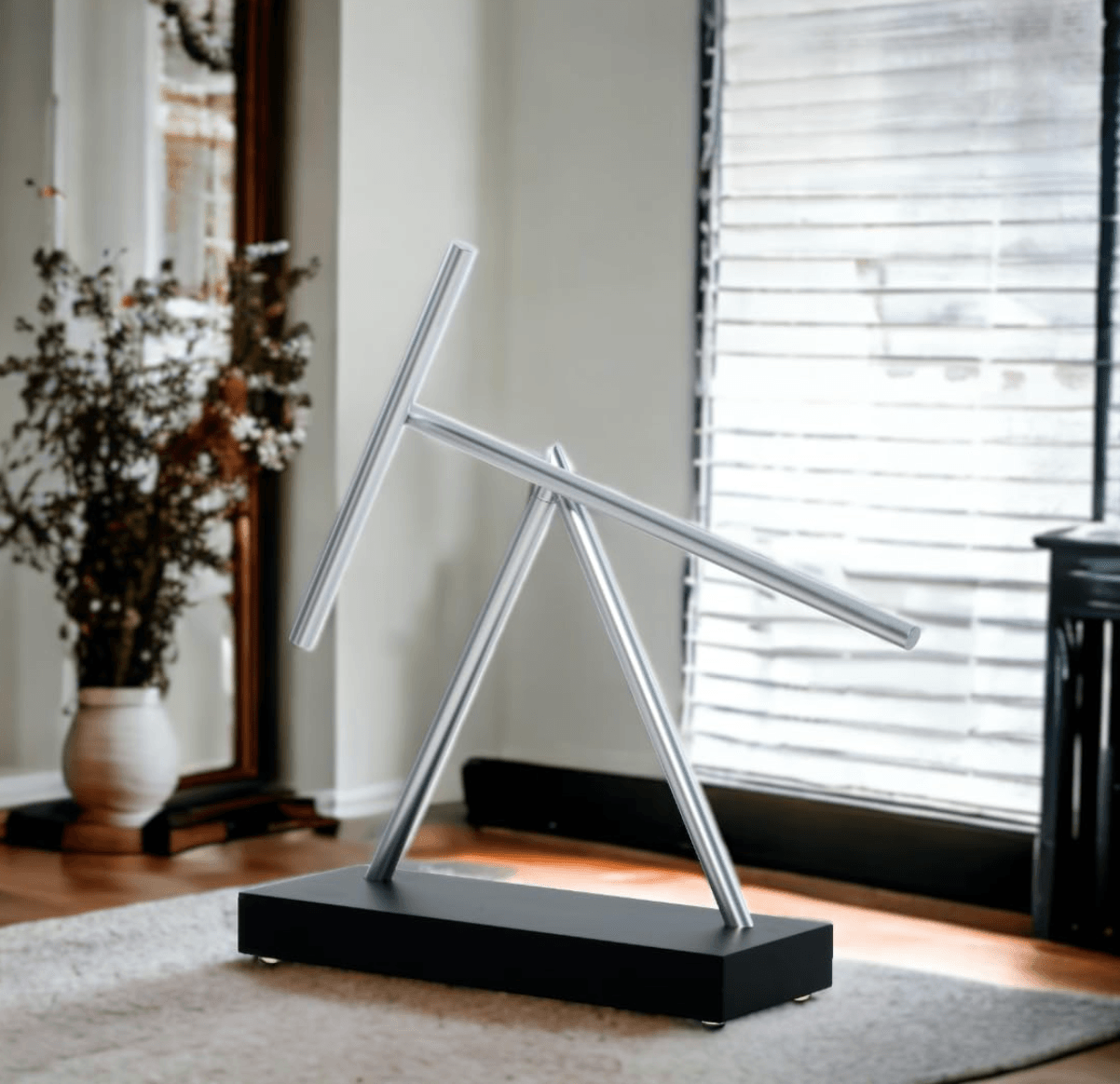 Diyion™ | Infinite Motion Kinetic Art Sculpture - Diyion swinging stick