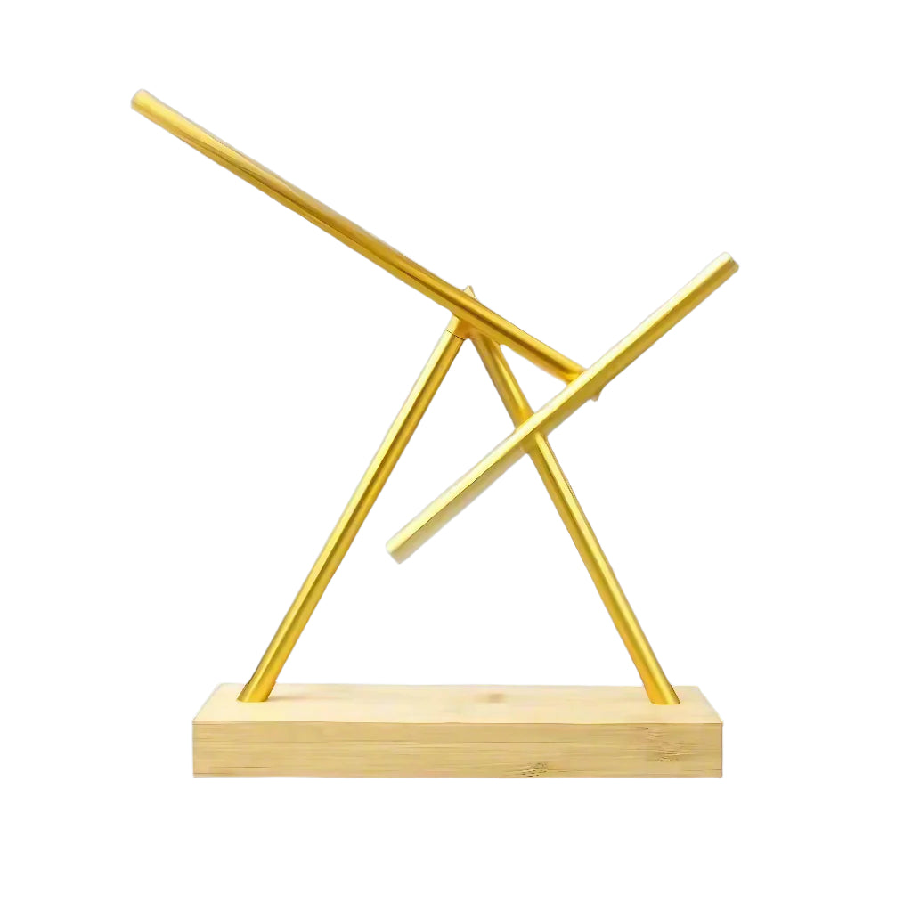 Infinite Motion Kinetic Art Sculpture - Diyion swinging stick GOLD