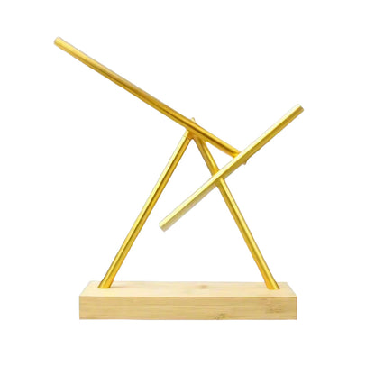 Infinite Motion Kinetic Art Sculpture - Diyion swinging stick GOLD