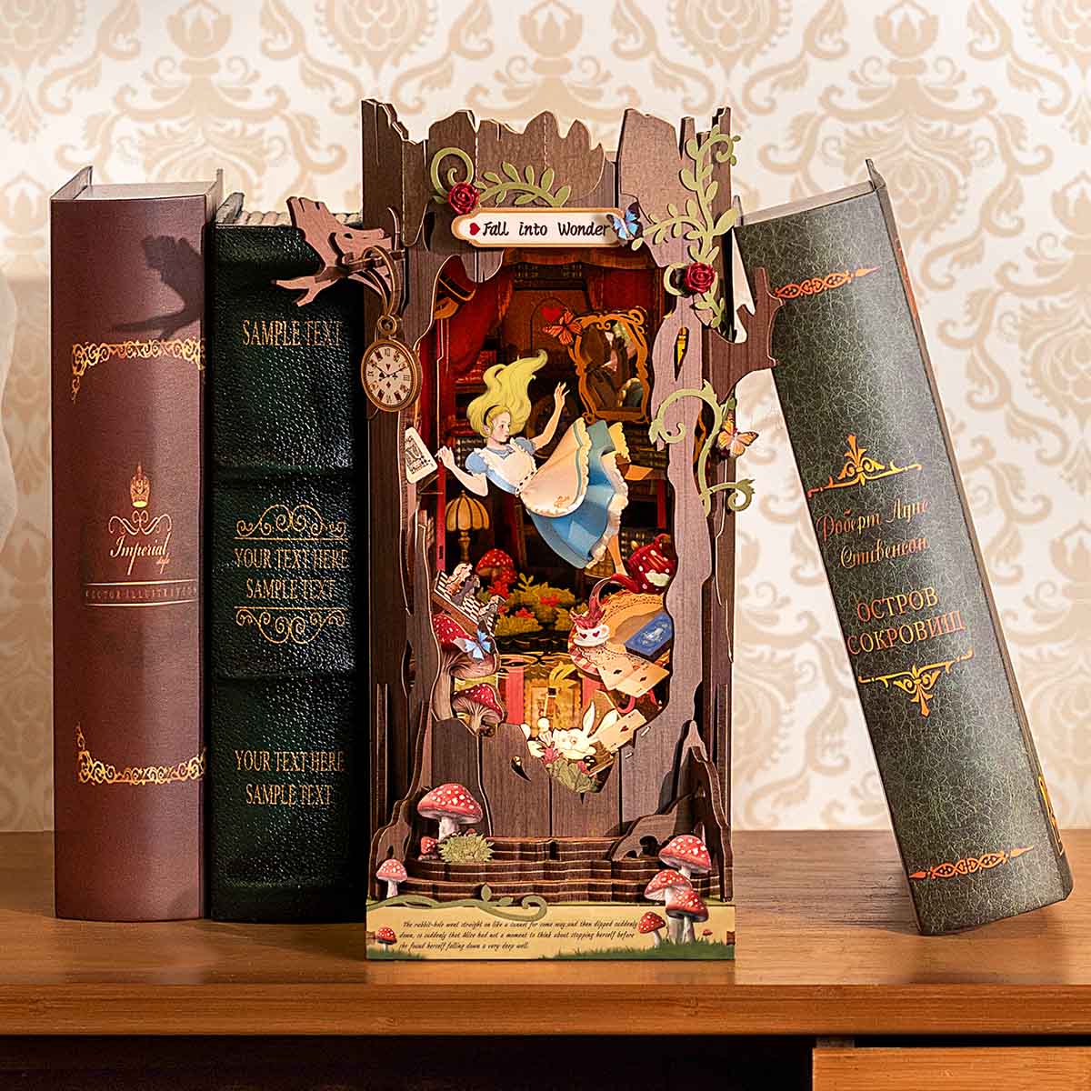 Diyion™ | Fall Into Wonder Miniature Book Nook Kit