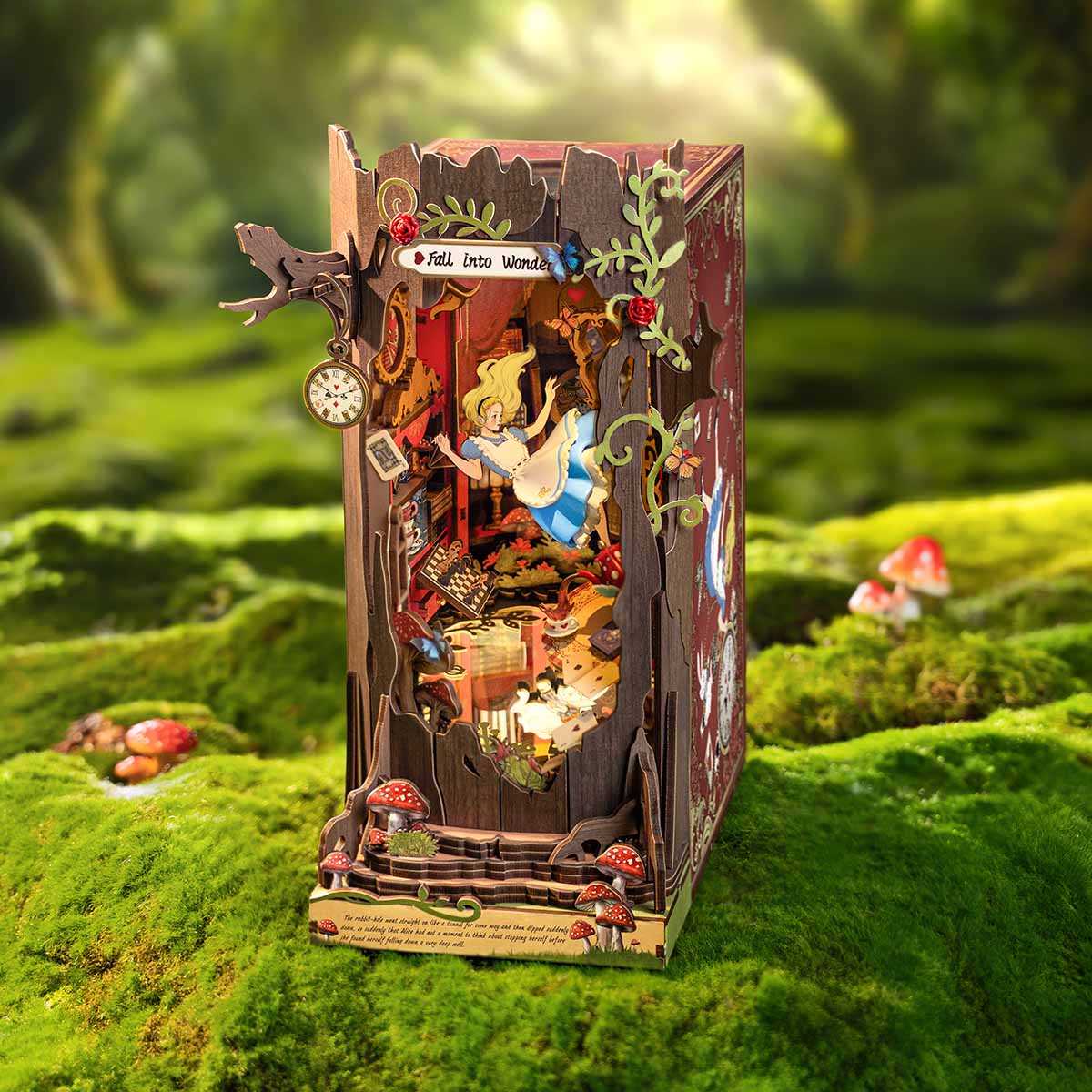 Diyion™ | Fall Into Wonder Miniature Book Nook Kit