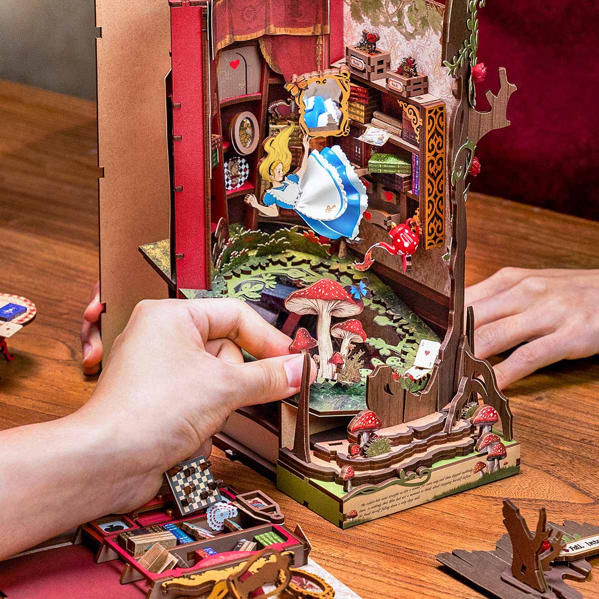Diyion™ | Fall Into Wonder Miniature Book Nook Kit