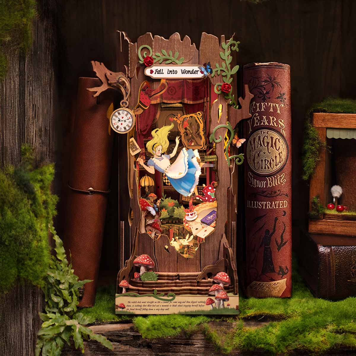 Diyion™ | Fall Into Wonder Miniature Book Nook Kit