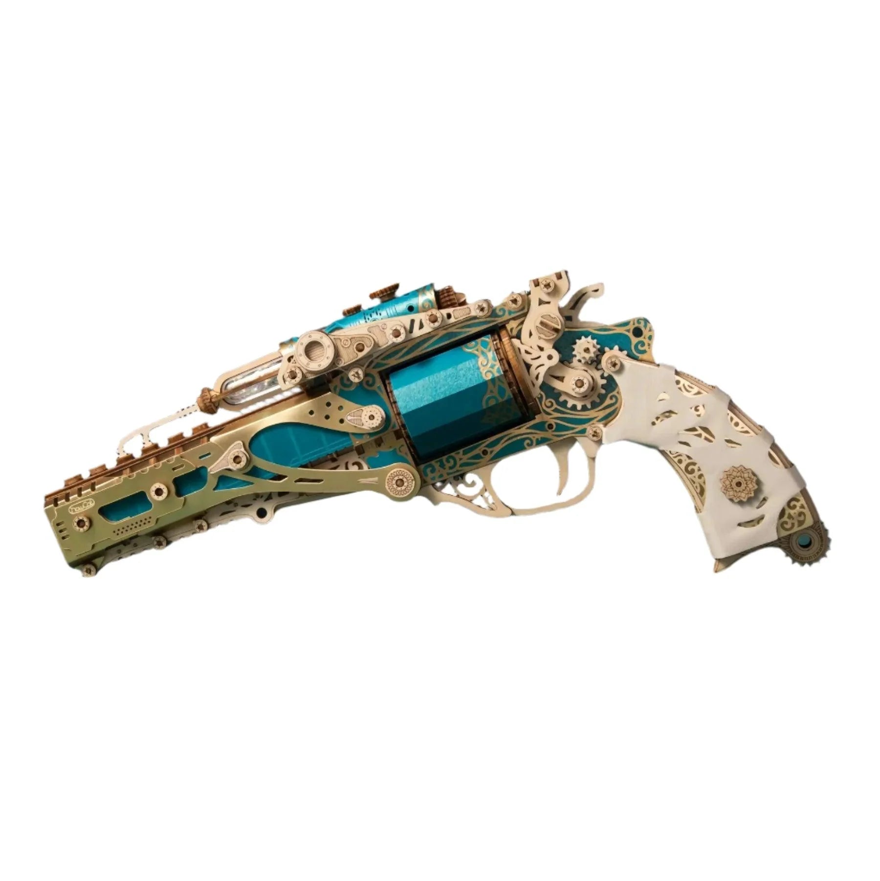 Diyion™ | Steampunk Revolution 3D Mechanical Revolver Puzzle - Diyion MOOD1-18580911
