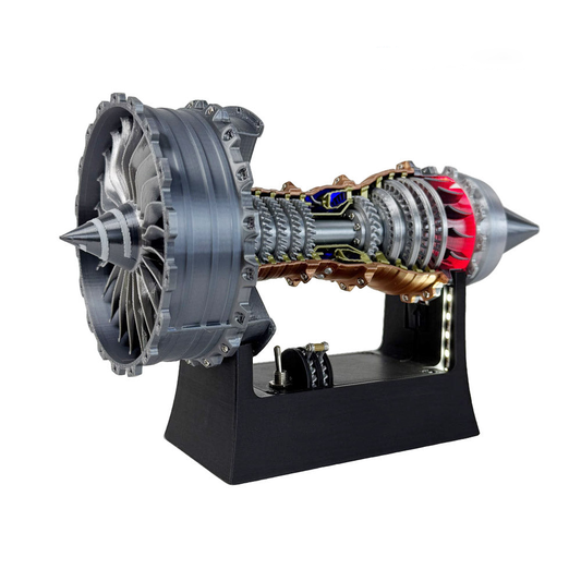 Diyion | Professional Turbofan Engine (25cm / 10in) flagship version Diy Kits