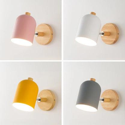 NordicGlow – Wood Wall Pendant Lamp