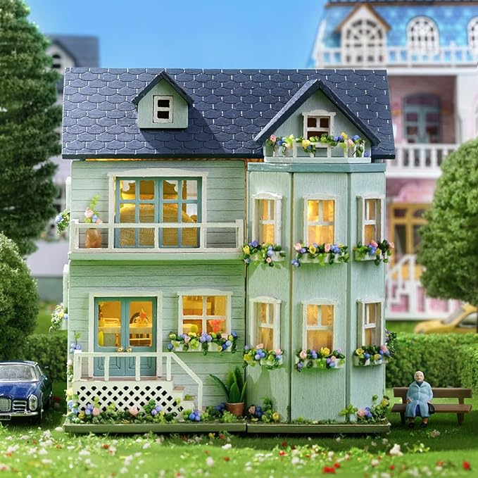 Warm House DIY Miniature House Kit | Mini House - DIYION