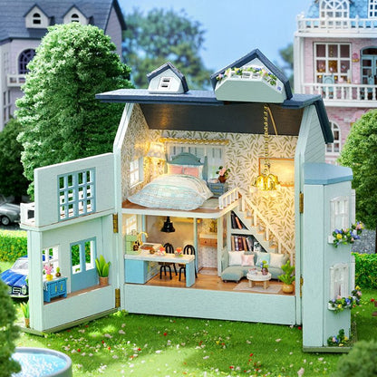 Warm House DIY Miniature House Kit | Mini House - DIYION