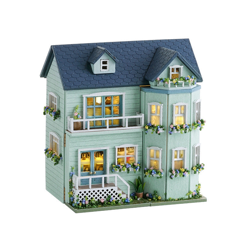Warm House DIY Miniature House Kit | Mini House - DIYION