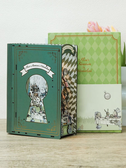 Alice In Wonderland DIY Book Nook Kit - DIYION