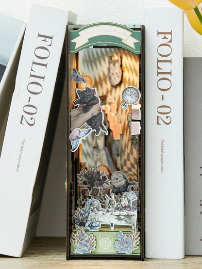Alice In Wonderland DIY Book Nook Kit - DIYION
